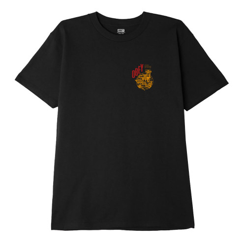 Obey Ανδρική κοντομάνικη μπλούζα Hammer Globe Classic Tee